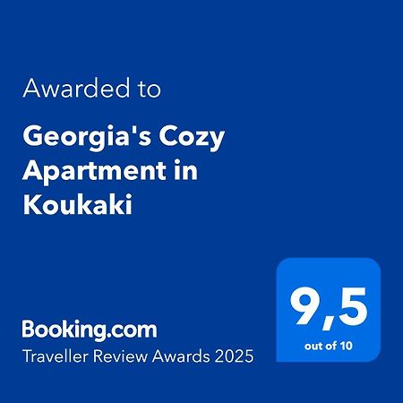 Georgia'S Cozy Apartment In Koukaki Athén Kültér fotó