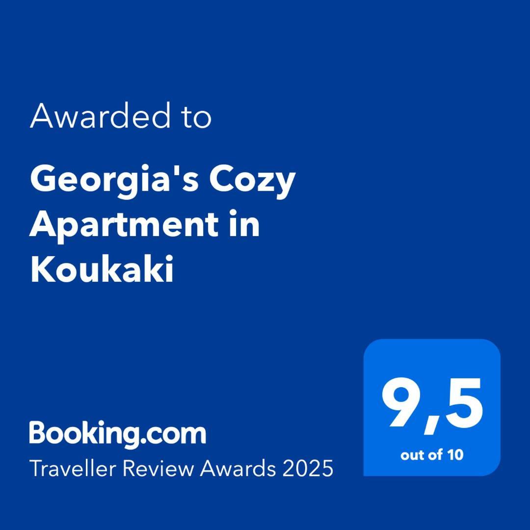 Georgia'S Cozy Apartment In Koukaki Athén Kültér fotó
